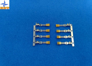 Chiny Ptich 1.27mm Wire Connector Terminals, SATA crimp terminals With Phosphor Bronzne Material dostawca